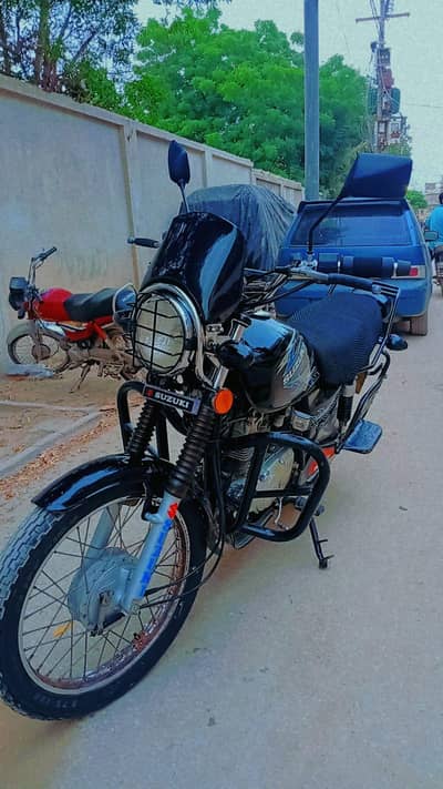 SUZUKI GS 150 MOTER CYCLE 2013 EXCELLENT CONDITION