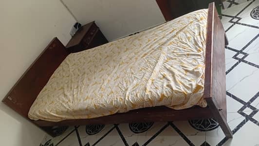 2 single wooden beds and 1 car bed for sale - Good Condition