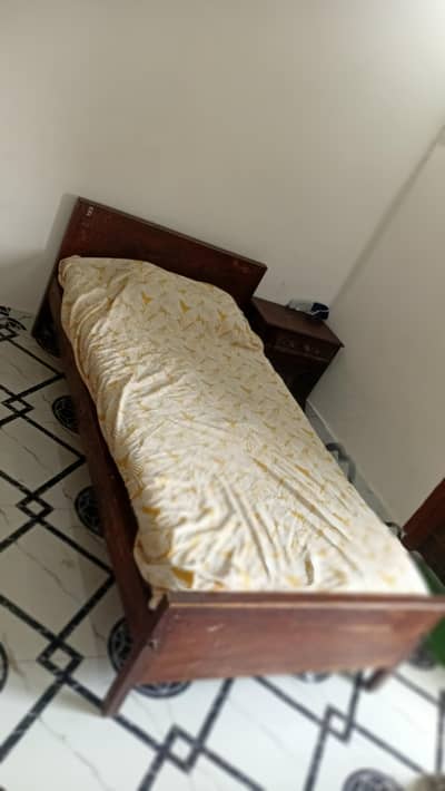 2 single wooden beds and 1 car bed for sale - Good Condition