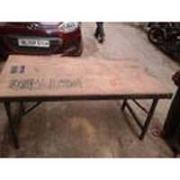 Iron folding table. 0
