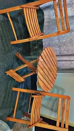chairs and table