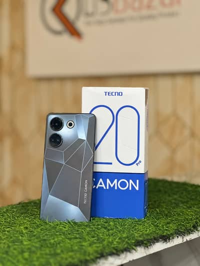 Tecno Camon 20 Pro 8GB RAM 256GB Storage With Box & Charger