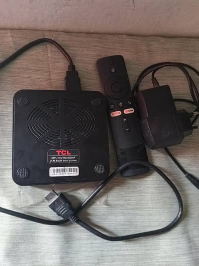 TCL android box new good speed