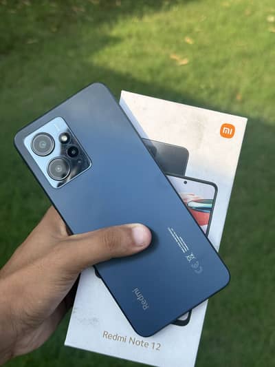 Xiaomi Redmi Note 12  with complete box charger pta aproved