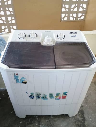 Homage Semi Automatic Twin Tub Washing Machine 6KG for Sale