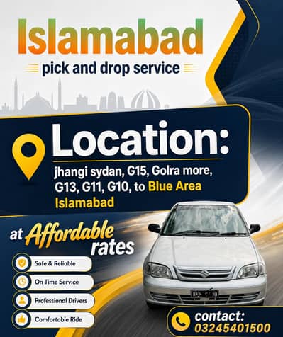 Pick and drop Service available