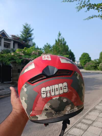 Studds Helmet.