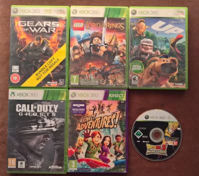 Xbox 360 games available