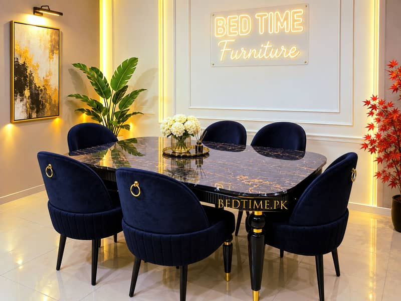 bed set / sofa/ table/ dining/ chairs 8