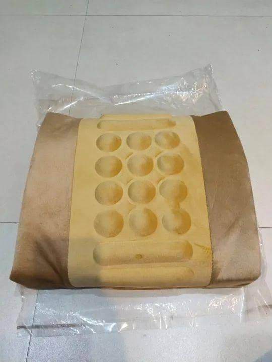 Car Back Rest | Car Back Care Cushion | Lumbar Support | Beige