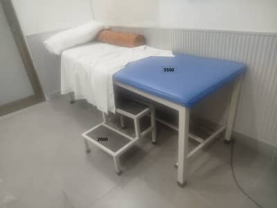 Clinic furniture for sale including examination couches/ beds