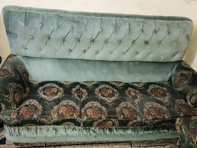 Sofa set with dewan