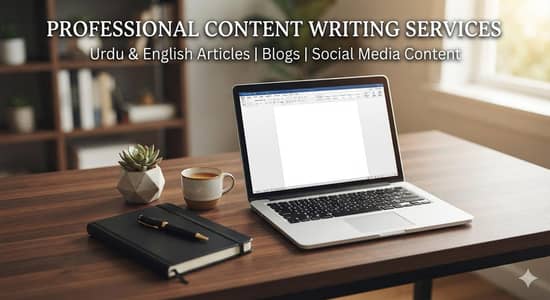 Professional Master's degree Holder Urdu/English content writing