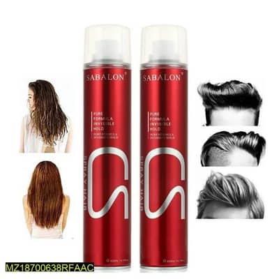 saba lion hair styling spray red 2 pack
