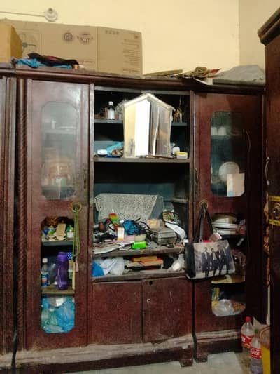 Almirah , almari, (cupboard) and divider  for sale