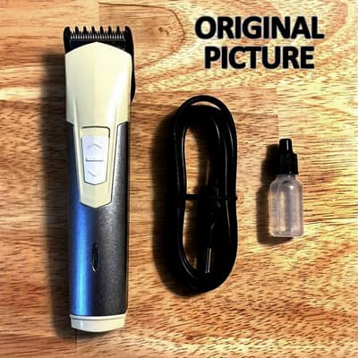 Genuine Kemei Trimmer | 5in1 Comb | Titanium Blade | Easy Cell Replace