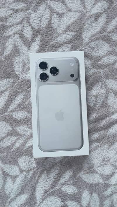 Apple iPhone 17 Pro Max Brand New Box Packed PTA Approved.