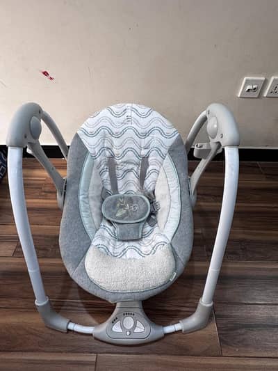 PowerAdapt ConvertMe Swing-2-Seat Baby Swing – Excellent Condition