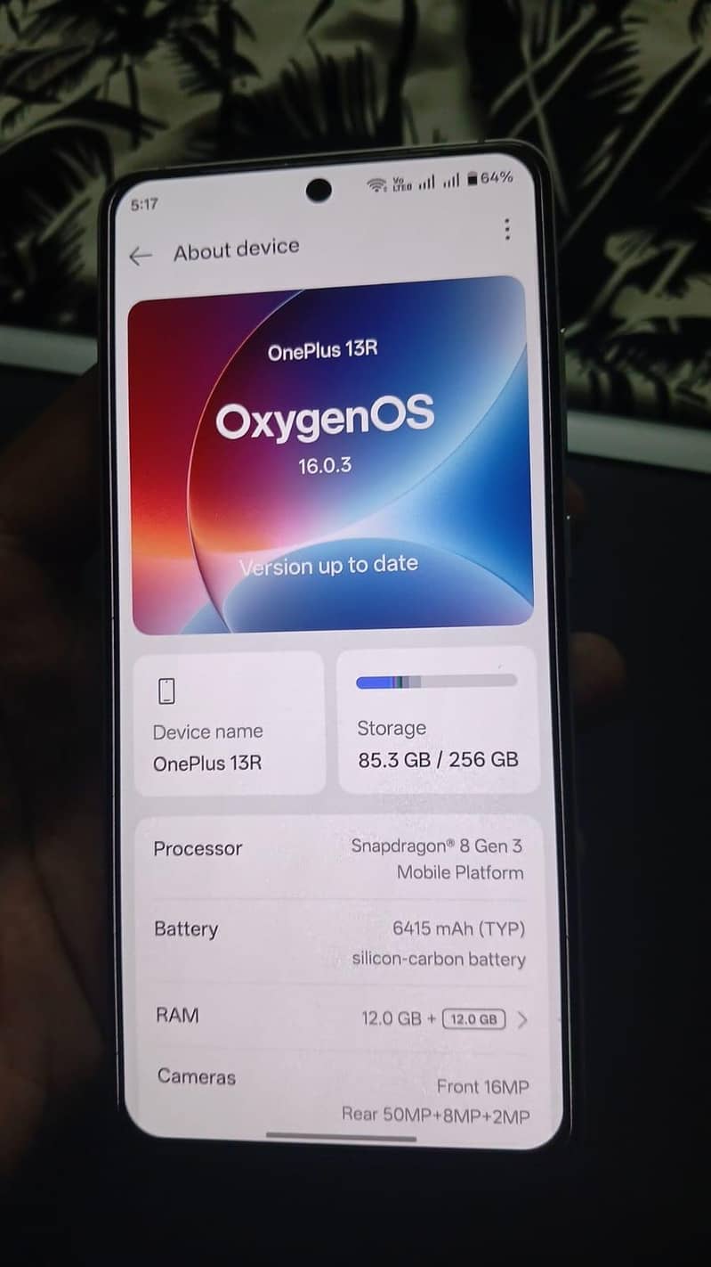 One Plus 13R 7