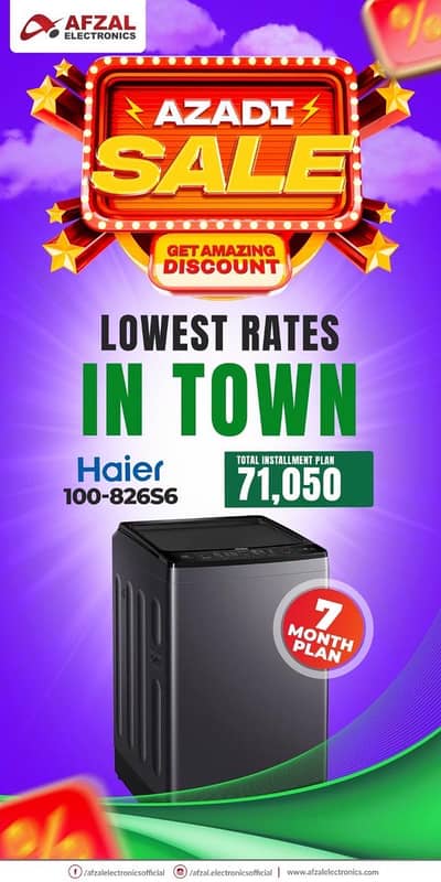 Afzal Electronics Easy on inst with in 1 Hours