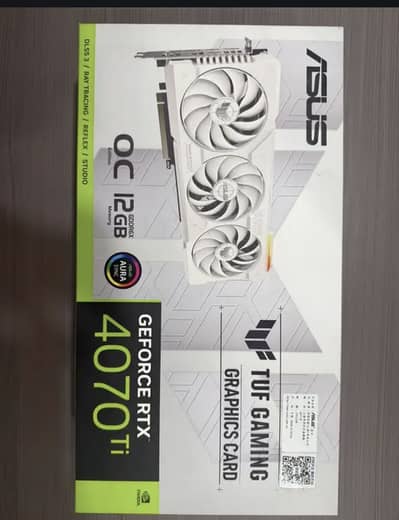 ASUS TUF Gaming GeForce RTX 4070 Ti OC Edition 12GB