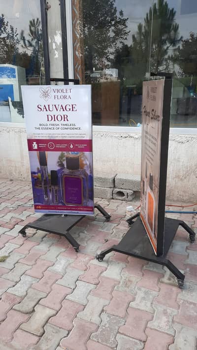 3d advertising rotating sign spin boxes available