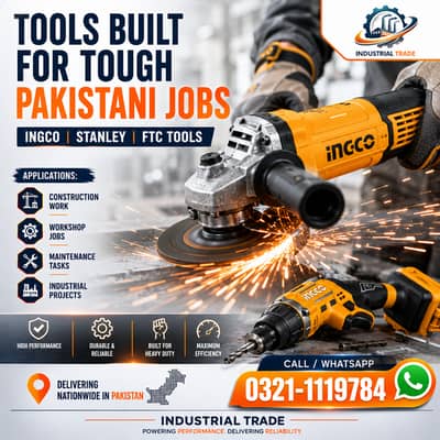 we deliver industrial hand tools and power tools from Top Brands