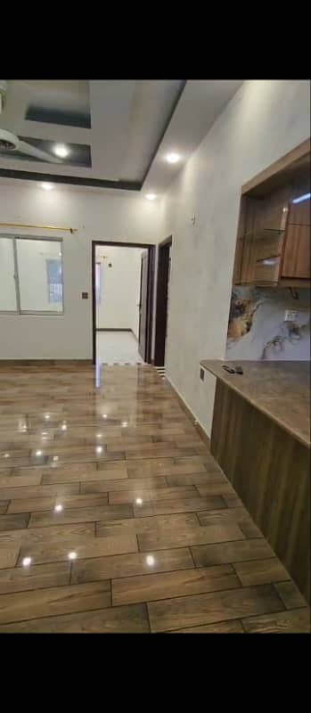 Flat For rent First floor 3 bed d. d Lift car parking