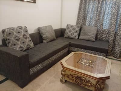L shaped sofa set