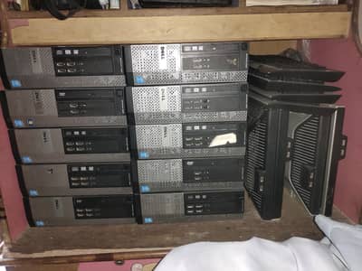 10 x Dell Core i5 4th Gen PC Lot | 8GB RAM / 128GB SSD + Monitors