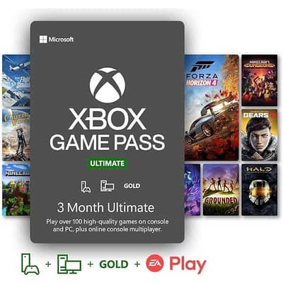 Xbox ultimate gamepass 2months