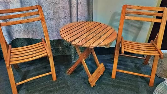 chairs and table