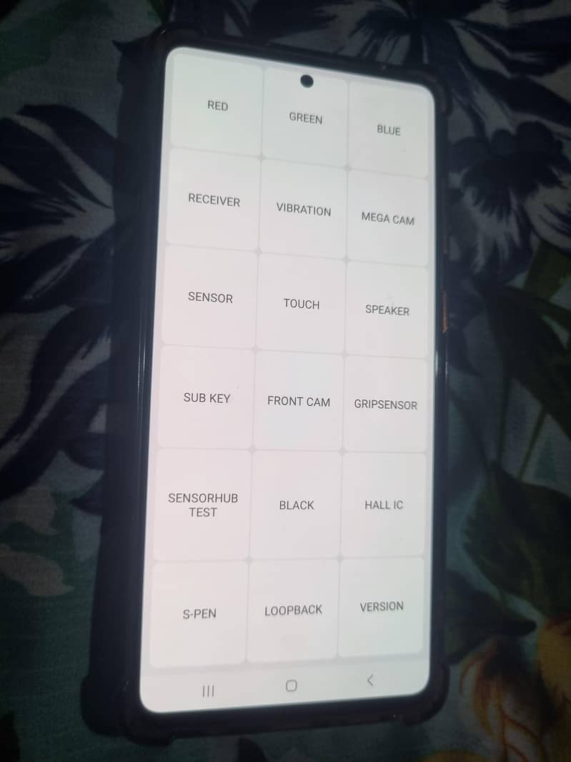 Samsung Note 10 Lite panel 1