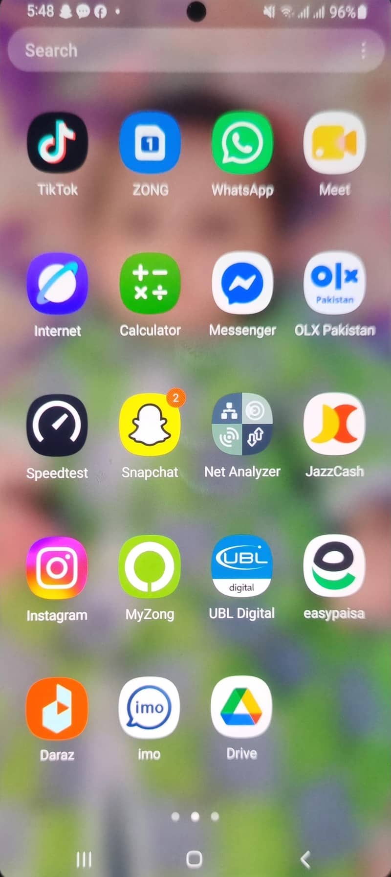 Samsung Note 10 Lite panel 2