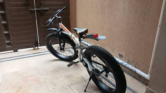 JIAOT Foldable Fat Tire Cycle – Full Suspension, 21-Speed Gears
