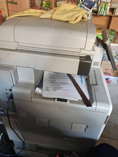 photocopy & print Ricoh 301 machine colour & black
