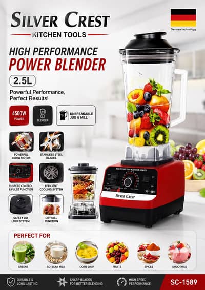 Silver Crest Juicer Blender