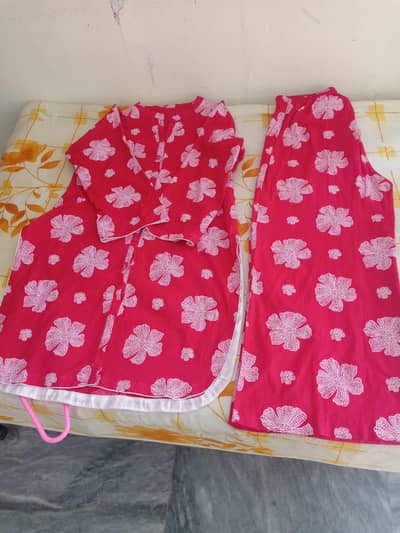 two piece dress plazo and open shirt