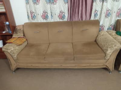 Very beautiful Sofa set 3+2+1 Good posihish neat and clean