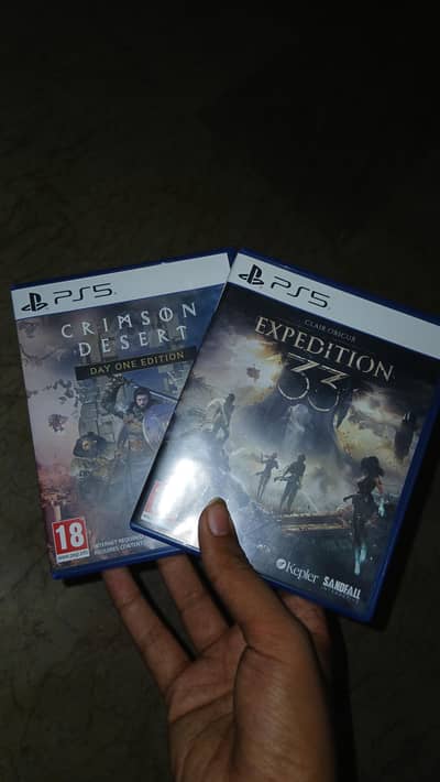 crimson desert clair obscur expedition 33 ps5 playstation game