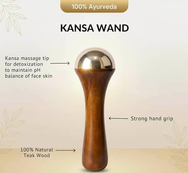 Kansa Wand Ayurvedic Facial and Body Massage Tool. . . . .