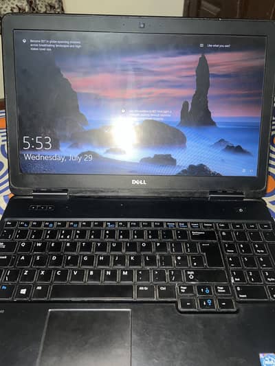 Dell latitude e5540 core i5 4 gen 4,128gb can be changed with ps3,4