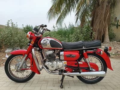 Honda road master 185 converted into 200 road master original