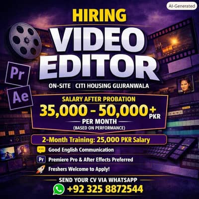 Video Editor - On site