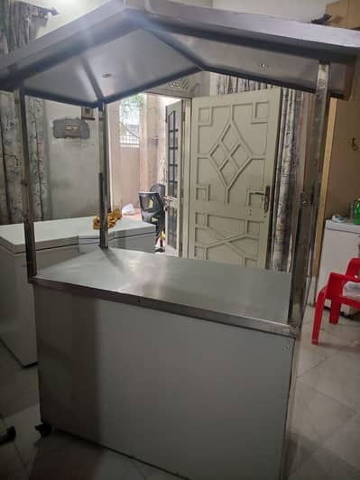 Food stall showcase