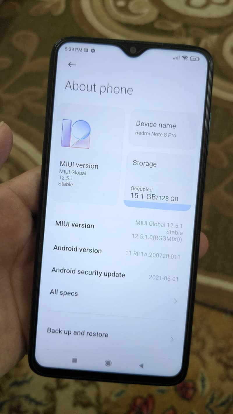 Redmi note 8 Pro 7