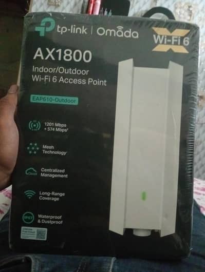 TP-Link EAP610-Outdoor AX1800 WiFi 6 Access Point