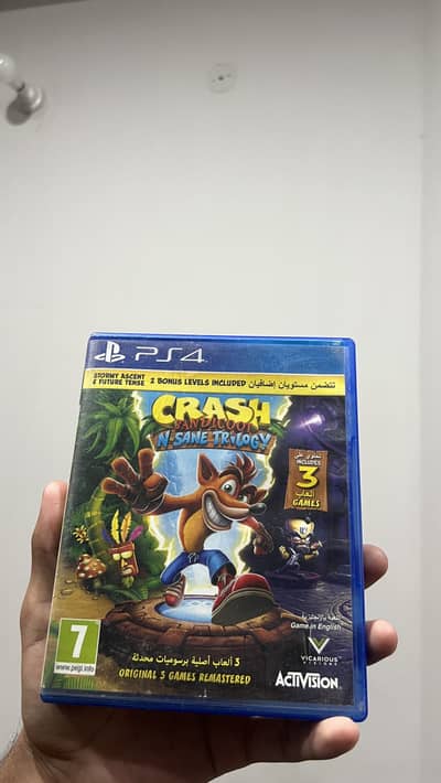 Playstation 4 (CRASH BANDICOOT)