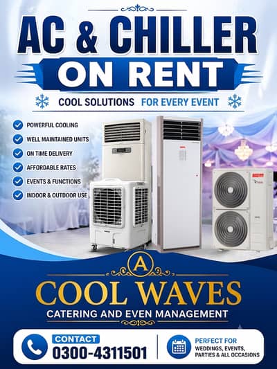 Ac Renting Services/ Cabinat Chiller/ Cabinate Ac/ Ac on rent / Rent