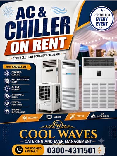Ac Renting Services/ Cabinat Chiller/ Cabinate Ac/ Ac on rent / Rent